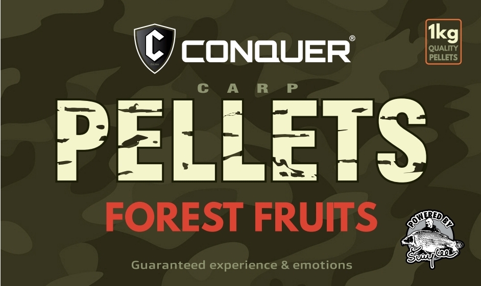 CONQUER PELLETS FOREST FRUITS 4mm 1kg