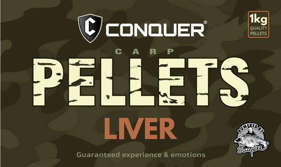 CONQUER PELLETS LIVER 4mm 1kg