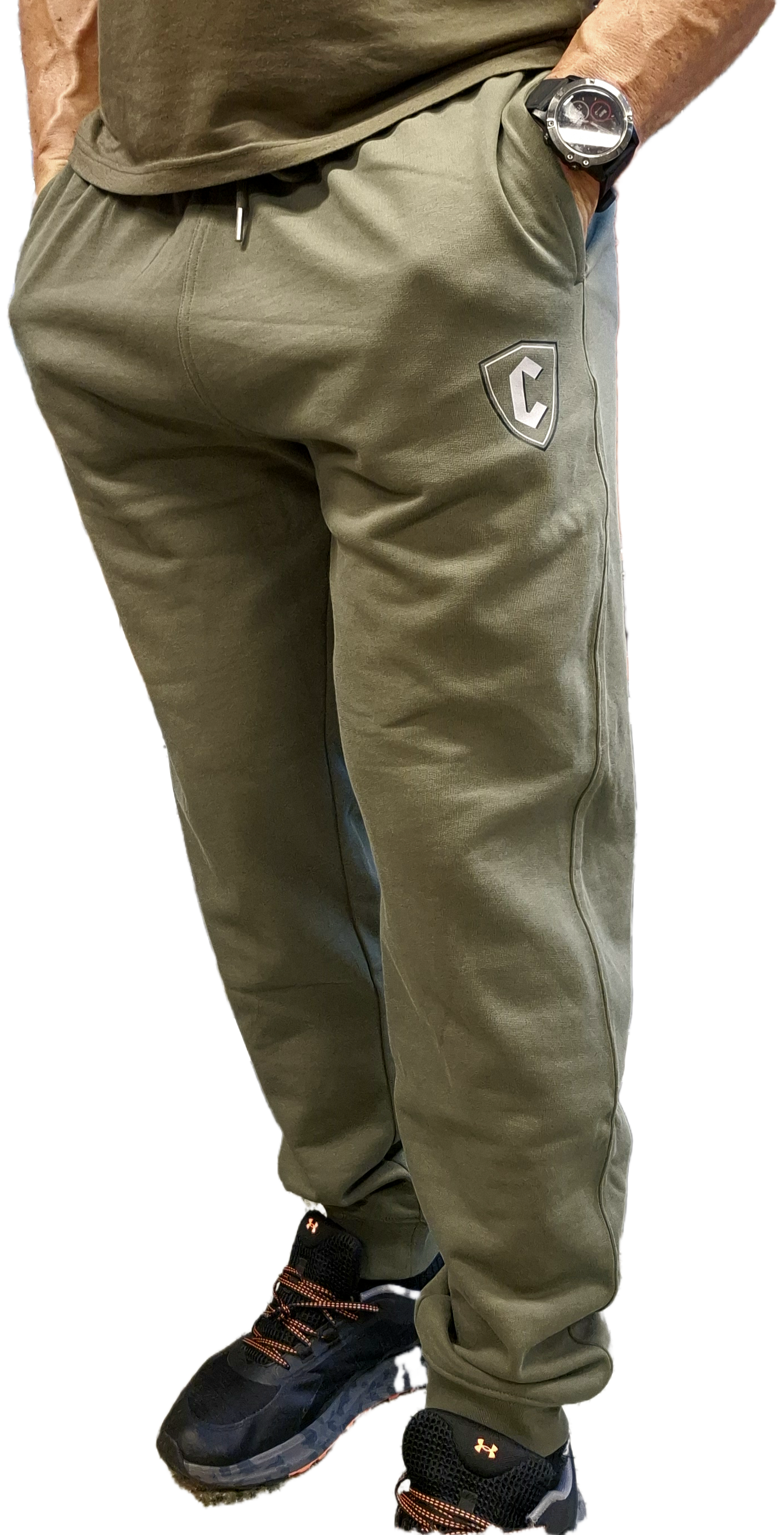 CONQUER TEPLÁKY KHAKI L