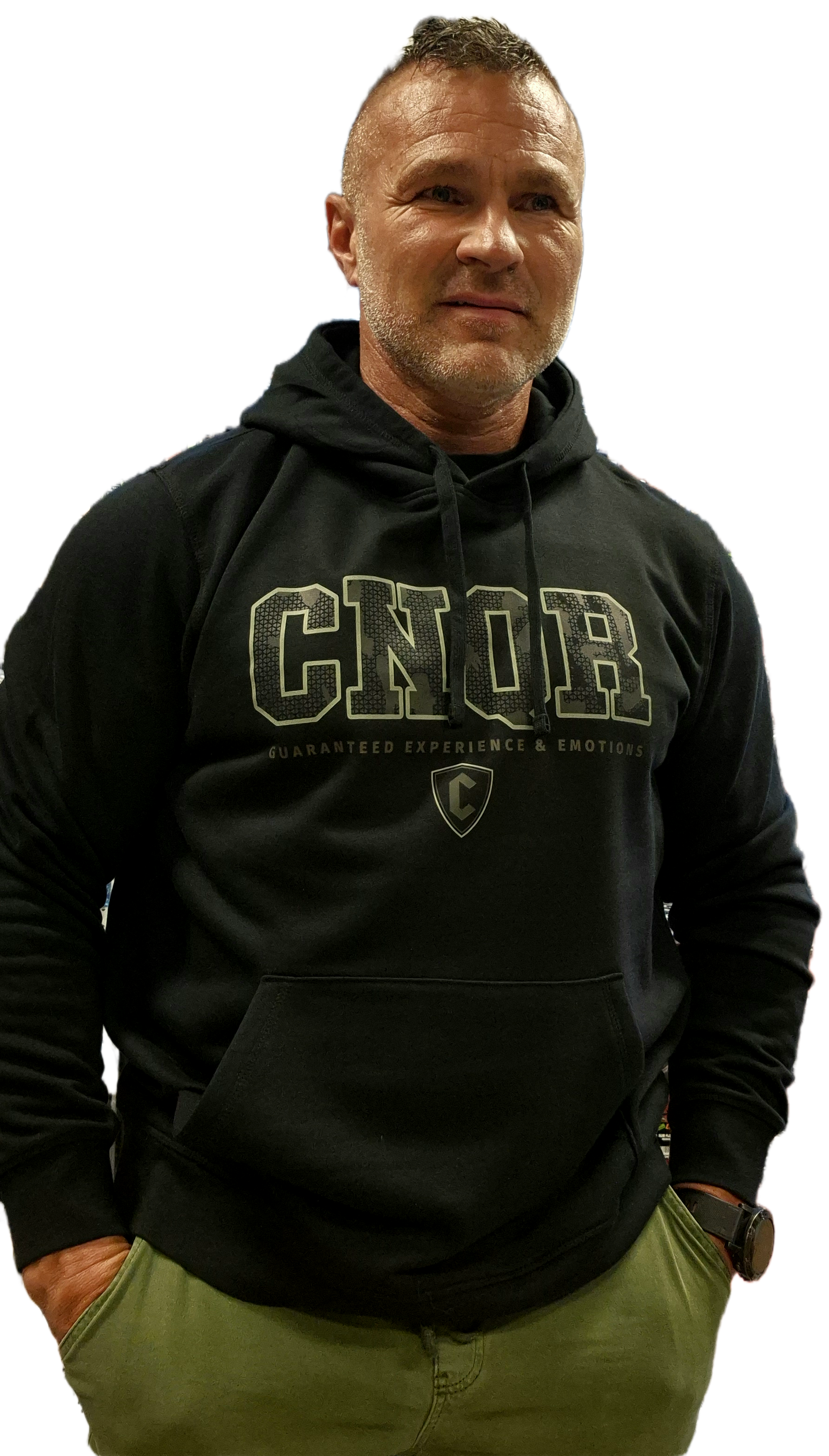 CONQUER MIKINA CNQR čierna M