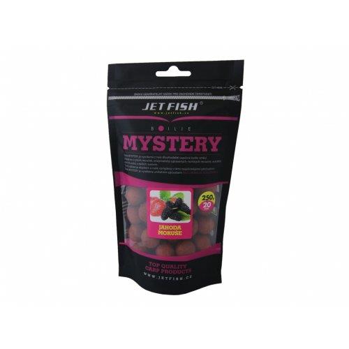 Boilies MYSTERY JAHODA-MORUŠA 250g-20mm
