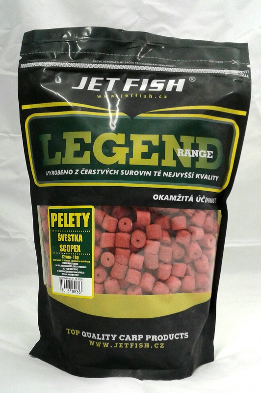 LEGEND Pelety ŠVESTKA/SCOPEX 12mm