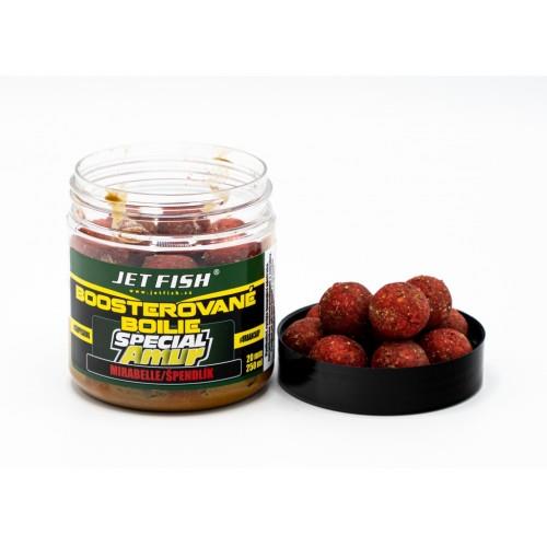250ml-20mm Speciál Amur - Boosterované boilie : MIRABELLE/ŠPENDLÍK