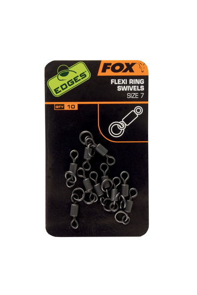 FOX EDGES FLEXI RING SWIVELS  7