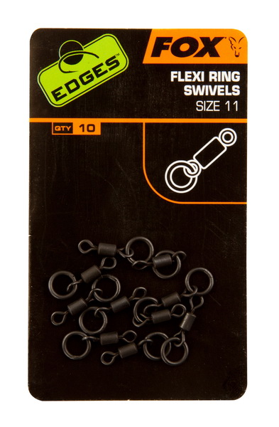 FOX EDGES FLEXI RING SWIVELS  11