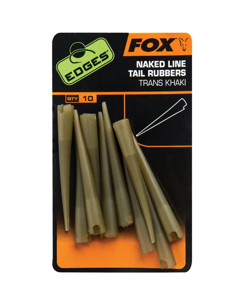 EDGES naked line tail rubbers x 10pc