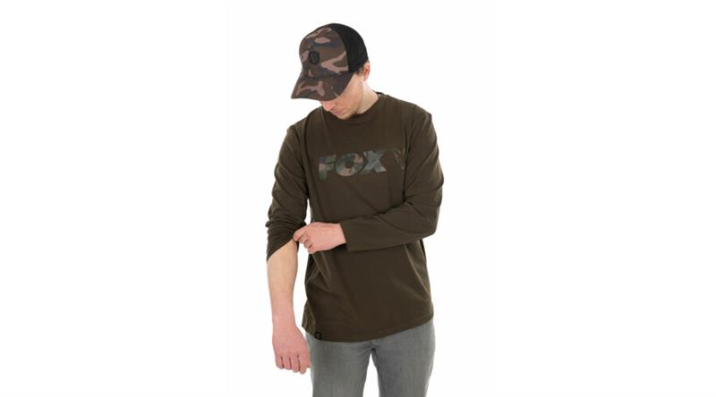 FOX T-SHIRT LONG SLEEVE KHAKI-CAMO XXXL