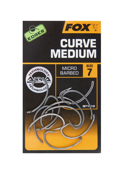 FOX CURVE SHANK MEDIUM Size 8