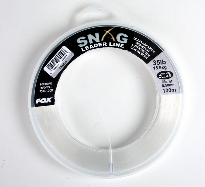 SNAG LEADER CLEAR 25lb / 0,45mm / 100m