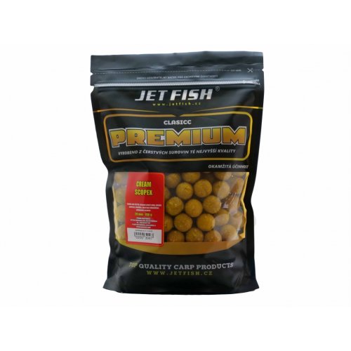 Boilies PREMIUM CLASICC 700g 20mm CREAM / SCOPEX