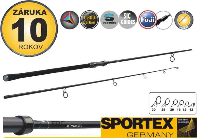 SPORTEX Kaprárske prúty FBC CS-3 Stalker 2-diel 300cm / 3,00lbs