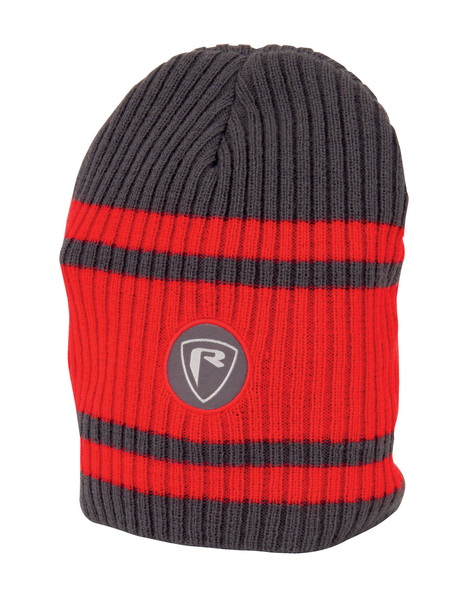 RED/GREY BEANIE