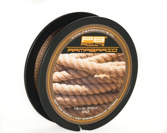 ARMABRAID Hook Link - 25lb - 20m - silt - spletená nadväzcová šnúra