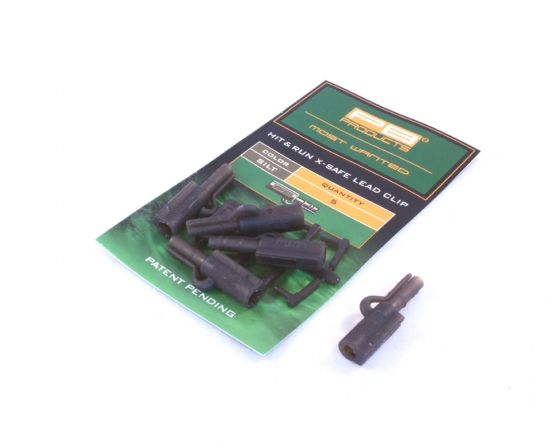 Hit & Run X-Safe Leadclips - silt - Klip na olovo