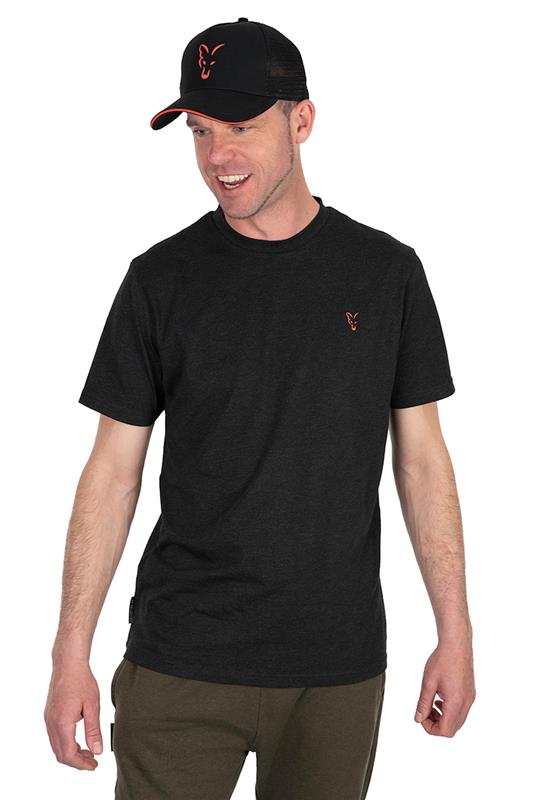Fox Collection T Black & Orange XXXL