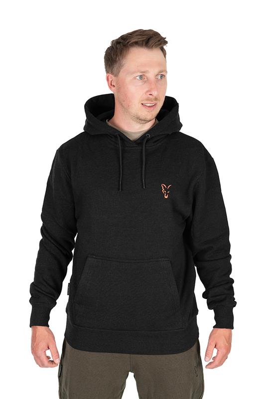 Fox Collection Hoody Black & Orange S