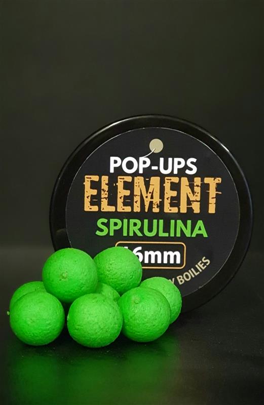 CONQUER ELEMENT POP UP 16mm 50g SPIRULINA