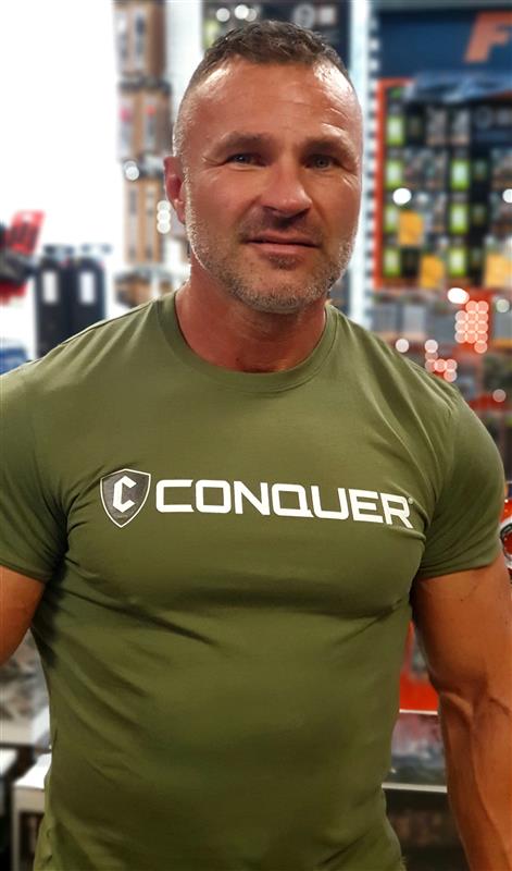 CONQUER T-SHIRT L
