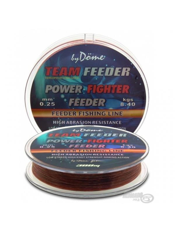 BY DÖME TEAM FEEDER POWER FIGHTER LINE 0,25MM/300M-8,4KG