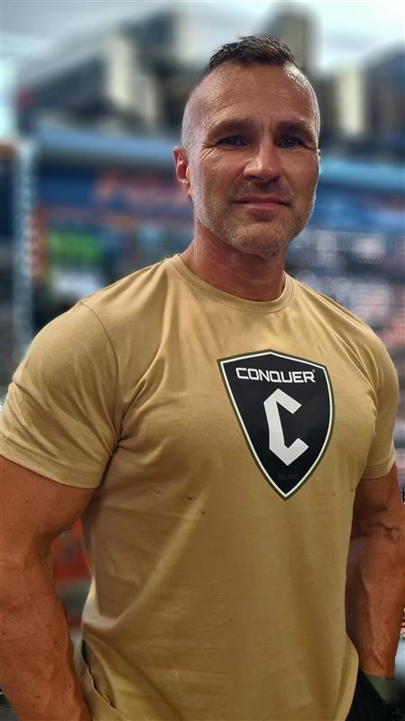 CONQUER T-SHIRT SUMMER L